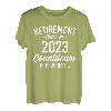 Retirement Class Of 2023 Countdown In Progress Lustiger Lehrer T-Shirt