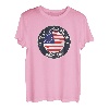Wild Pockets Beach - Patriotisches Alaska-Souvenir T-Shirt