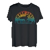 Manson Lake, Nord-Wisconsin, Sonnenuntergang, Loon T-Shirt