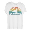 Manson Lake, Nord-Wisconsin, Sonnenuntergang, Loon T-Shirt