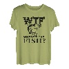 Where is The Fish WTF | Lustige Angel-Angler-Geschenke T-Shirt