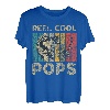 Vatertagsgeschenk, lustige Angelrolle, coole Pops T-Shirt