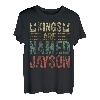 Kings Are Named Jayson Shirt Lustiger personalisierter Name T-Shirt
