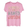 Kings Are Named Jayson Shirt Lustiger personalisierter Name T-Shirt