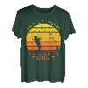 Lustiger Barschangeln Born To Go Fishing Forced To Go Schule T-Shirt