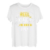 Reel Kings Are Born in Juli Angeln Geburtstag T-Shirt