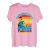 Pompano Beach Florida Surf- und Strand-Souvenir im Retro-Stil T-Shirt