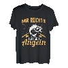 Angeln Geschenk Für Männer Fisher Angler Fishing Rute Zander T-Shirt