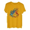 Retro Angler Fischer Vintage Angelrute Fisch T-Shirt