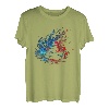 Retro Angler Fischer Vintage Angelrute Fisch T-Shirt