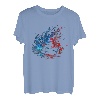 Retro Angler Fischer Vintage Angelrute Fisch T-Shirt