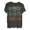 Lustiger personalisierter Name Shirt Kings Are Named Austin T-Shirt