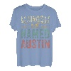 Lustiger personalisierter Name Shirt Kings Are Named Austin T-Shirt