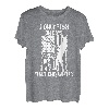 Ich fische nur an Tagen, die mit dem Angeln unter amerikanischer Flagge enden T-Shirt
