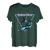 Baracuda Fish Aesthetic Retro Baracuda Angeln T-Shirt