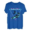 Baracuda Fish Aesthetic Retro Baracuda Angeln T-Shirt