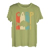 Lustige Retro Carp Fish Karpfen Fisch T-shirt Geschenk