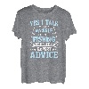 Yes I Talk To Myself When I'm Fishing Angler Geschenk T-Shirt T-Shirt