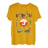 Party-Dekoration zum 3. Geburtstag für Jungen, zum 3. Geburtstag, zum Angeln T-Shirt