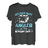 Angel Angler Angeln Vater Leg dich nicht mit einem Angler an T-Shirt