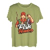 Herren Fischjäger Vintage T-Shirt