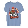 Herren Fischjäger Vintage T-Shirt