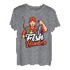 Herren Fischjäger Vintage T-Shirt