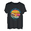Hampton Beach Retro 1980er Jahre Stil New Hampshire Beach T-Shirt