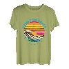 Hampton Beach Retro 1980er Jahre Stil New Hampshire Beach T-Shirt