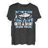 Angeln, Angler, Freundin, Fischer, Fisch T-Shirt