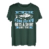 Angeln, Angler, Freundin, Fischer, Fisch T-Shirt