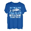 Angeln, Angler, Freundin, Fischer, Fisch T-Shirt