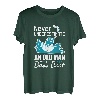 Angelshirt Never Underestimate Old Man With A Bass Boat T-Shirt