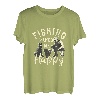 Angeln Glücklicher Fischer Fisch Zitate T-Shirt