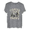 Angeln Glücklicher Fischer Fisch Zitate T-Shirt