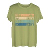 Herren Vatertag Angelrute Fisherman Here T-Shirt