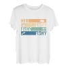 Herren Vatertag Angelrute Fisherman Here T-Shirt