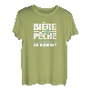 Bier und Angeln - Geschenk für Humor, Fischer Geburtstag T-Shirt