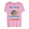 Wochenendvorhersage Angeln mit einer Chance des Trinkens T-Shirt