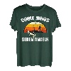 Petri Heil Angeln ist geil Damen Herren Fischer Angler T-Shirt