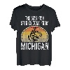 Die besten Fischgeschichten kommen aus Michigan Funny Fishing Retro T-Shirt