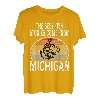 Die besten Fischgeschichten kommen aus Michigan Funny Fishing Retro T-Shirt