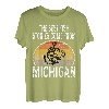 Die besten Fischgeschichten kommen aus Michigan Funny Fishing Retro T-Shirt