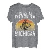 Die besten Fischgeschichten kommen aus Michigan Funny Fishing Retro T-Shirt