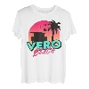 Vintage Vero Beach Florida Palmen FL Souvenir 80er 90er T-Shirt