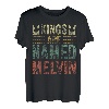 Kings Are Named Melvin Shirt Lustiger personalisierter Name T-Shirt