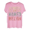 Kings Are Named Melvin Shirt Lustiger personalisierter Name T-Shirt