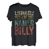 Lustiges personalisiertes Namensshirt Kings Are Named Billy T-Shirt