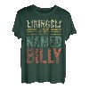 Lustiges personalisiertes Namensshirt Kings Are Named Billy T-Shirt