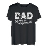 Herren Papa Der Mann Der Mythos Die Angellegende Lustiger Fischer T-Shirt